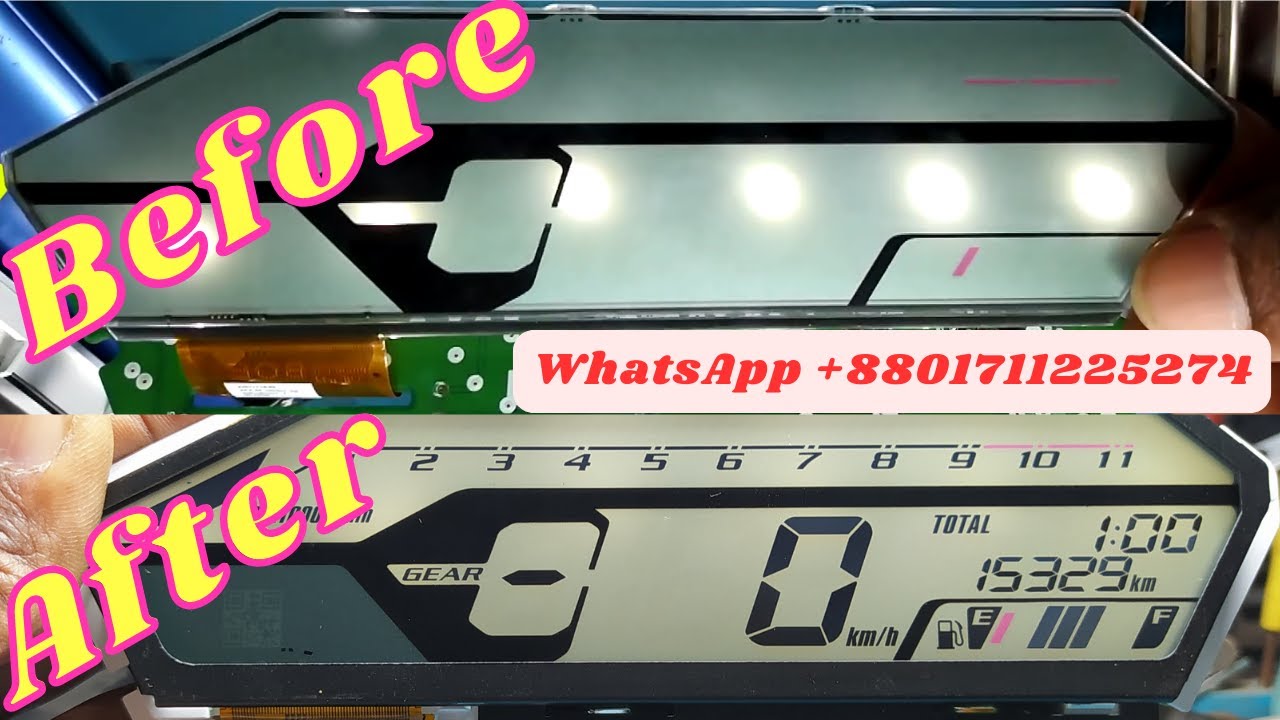 Honda X Blade Display Problem || No Digit Issue Solved..