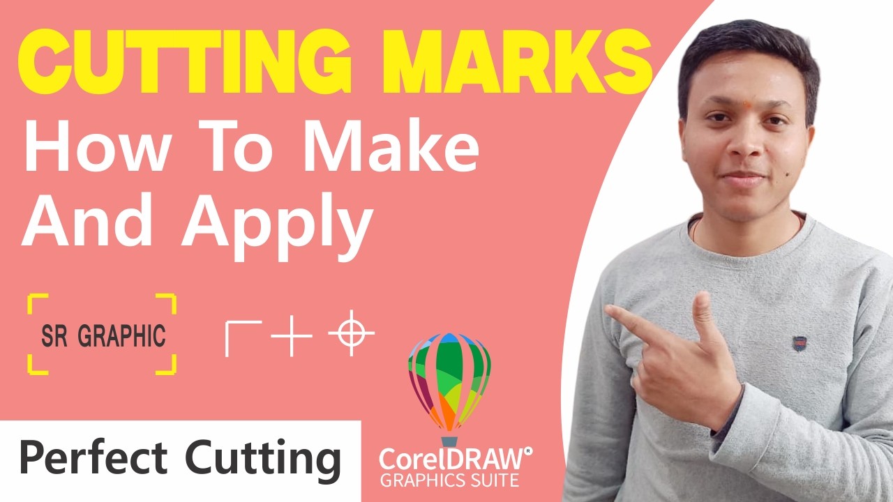 CorelDraw mein Print Marks kaise lagaye? | How to add Crop Marks in CorelDraw