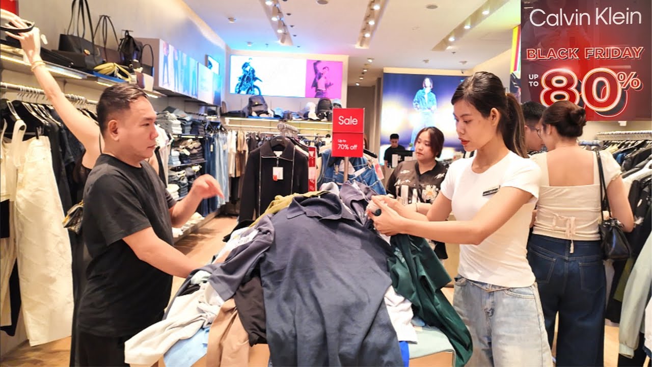 Big Sale 80% CK - THỜI TRANG CALVIN KLEIN Hàng Chất Đống Giống Hàng Si Tại ĐỒNG KHỞI SAIGON