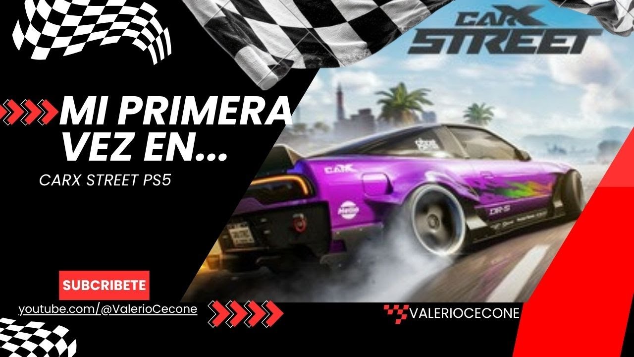 MI PRIMERA VEZ EN CARX STREET PS5 MUNDO LIBRE Y DRIF |VALERIOCECONE|