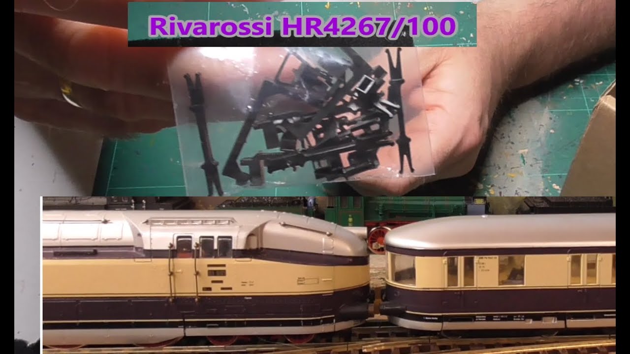 Rivarossi Henschel Wegmann Zug Update Kupplungen