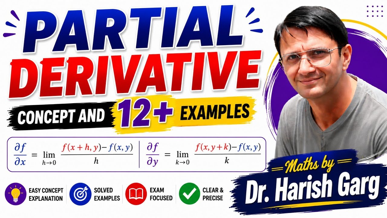 Partial Derivatives | Concepts and Examples