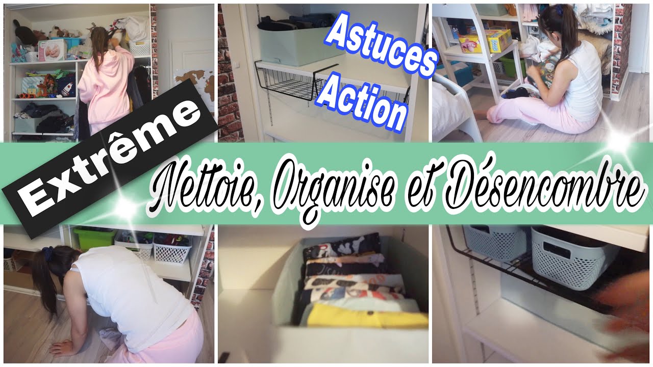 ✨ORGANISE ET DÉSENCOMBRE AVEC MOI / ASTUCES ACTION | ORGANISATION MAISON