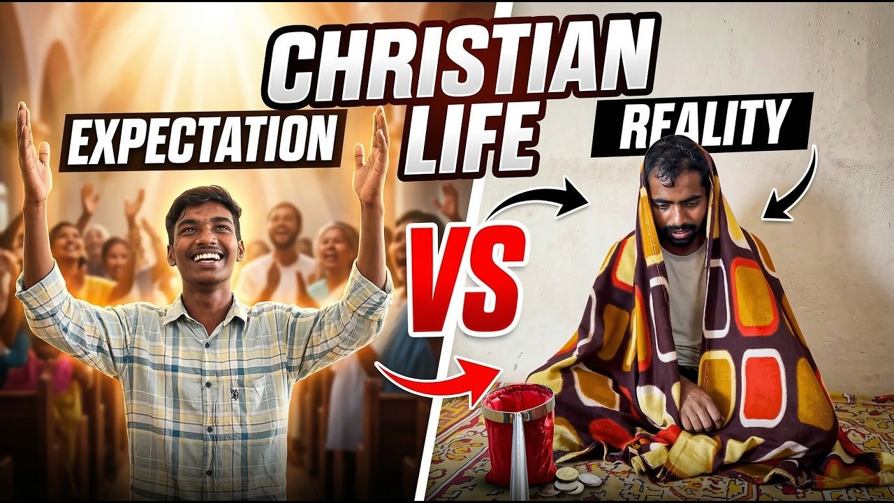 క్రైస్తవ జీవితం – ఊహలు vs నిజం 😳 #ChristianLife #ExpectationVsReality #TeluguChristian #FaithJourney