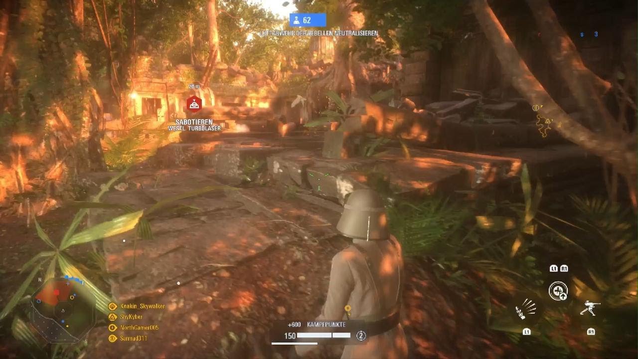 STAR WARS Battlefront 2: Galactic Assault (Gameplay No Comment)