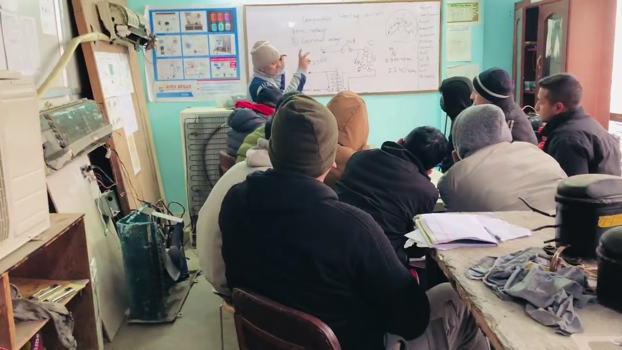 Ac and refrigerator training 35 batch....chabahil Kathmandu 9801910595/9841794952