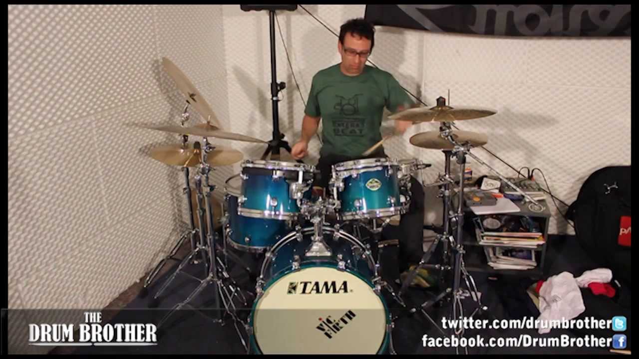 Drummer Dino Verdade (Bateras Beat) - 'Brazilian Samba' drum solo