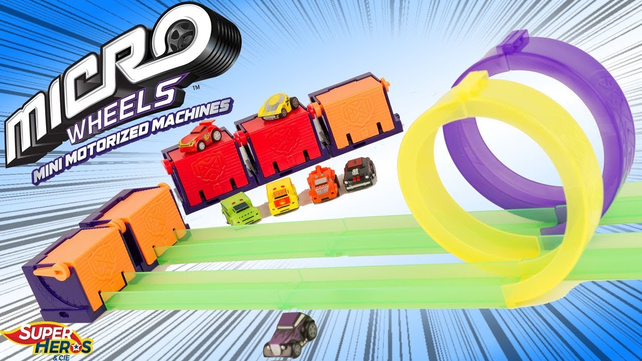 MICRO WHEELS Les voitures minuscules Mais Hyper Rapides Piste Looping