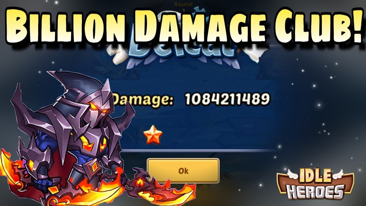 Idle Heroes (O) - One Billion Damage Achieved! - 10* Daddy Moge Time!