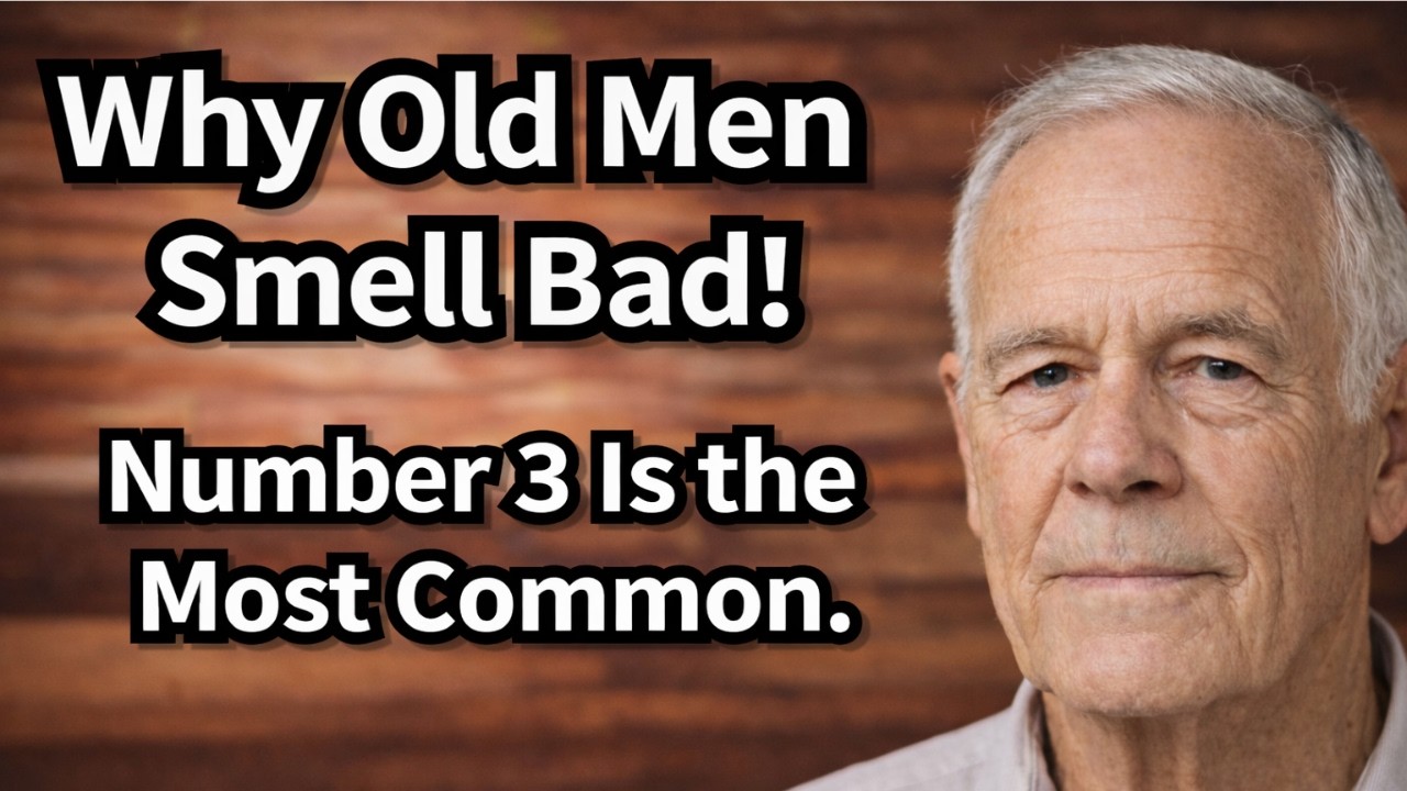 Why Old Men Smell Bad - 4 Bathroom Habits That Make Older Men Smell Bad. Don’t Miss Number 3