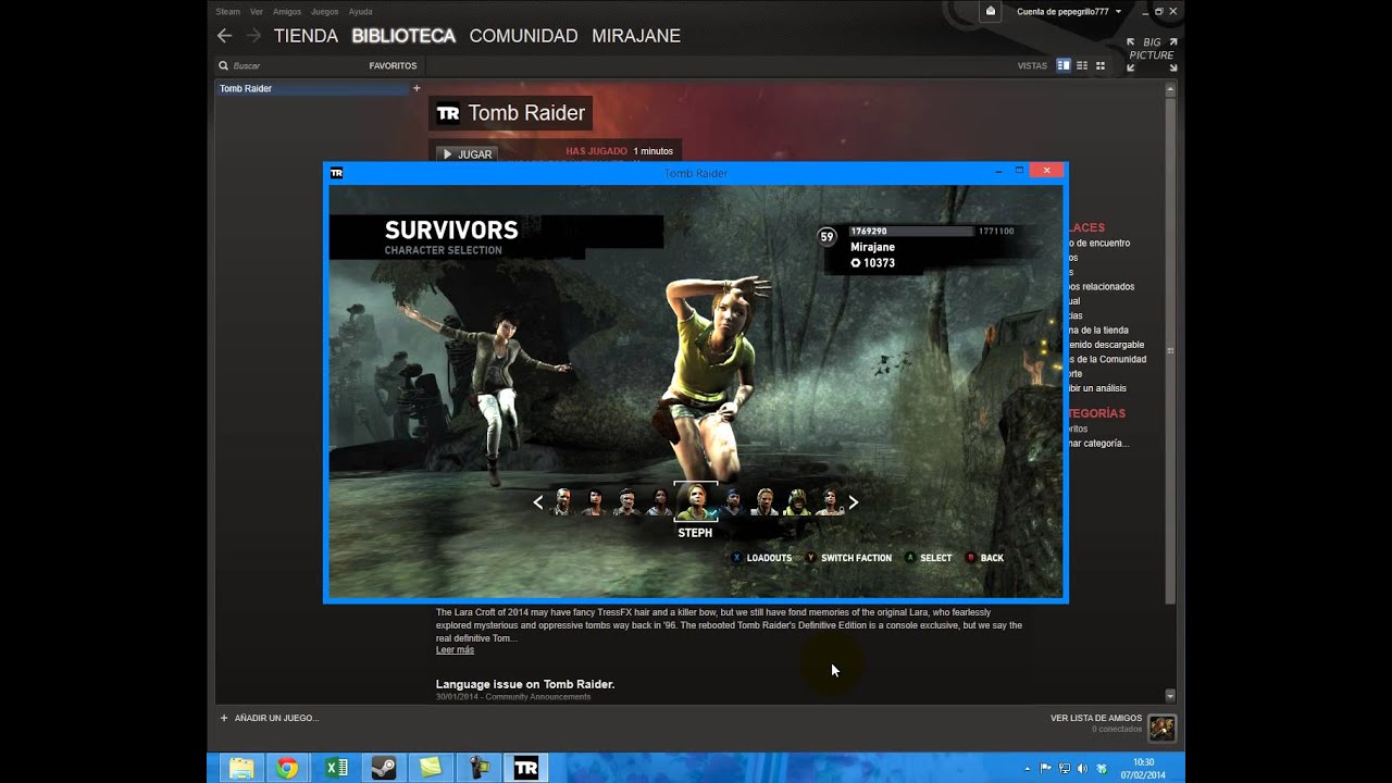 Tomb Raider save for True Commitment and Shopaholic achieves