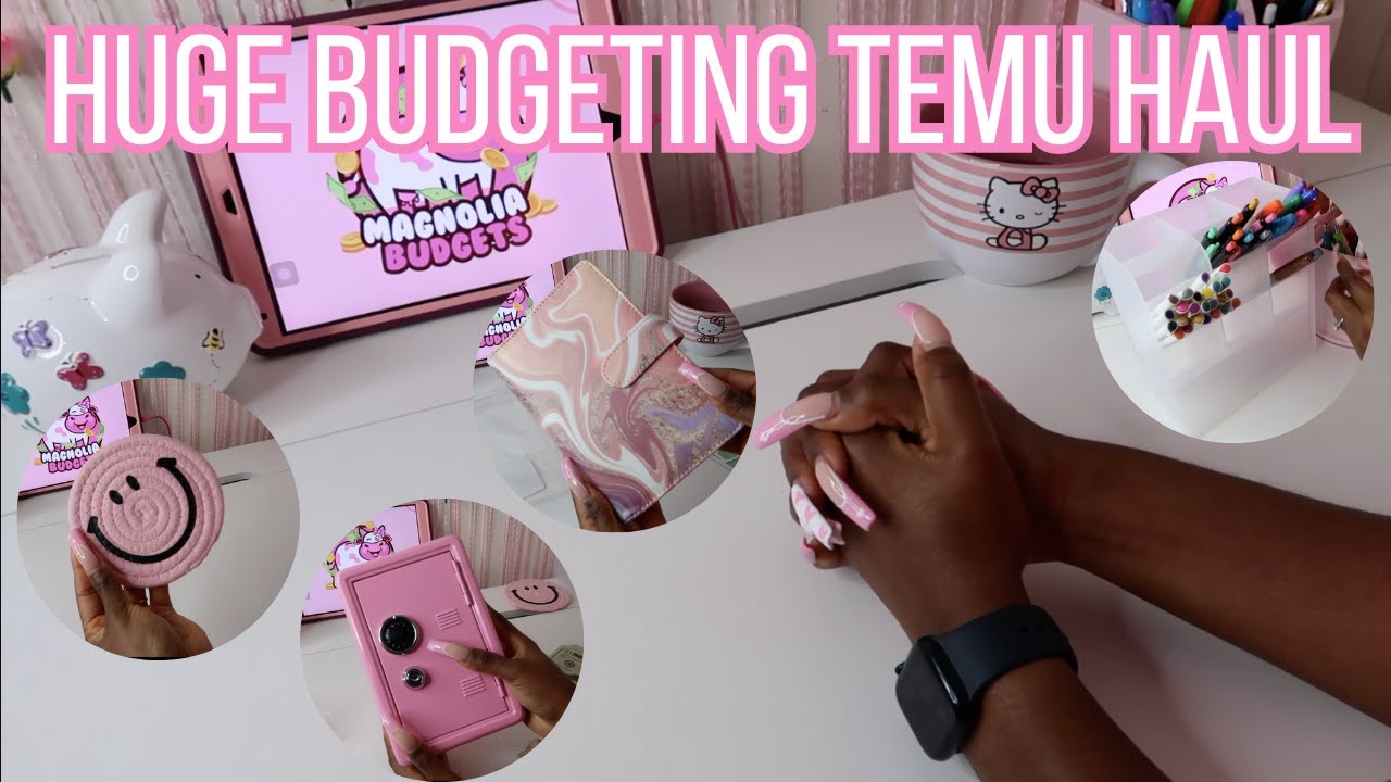 CASH ENVELOPE STUFFING | TEMU HAUL 2023 | BUDGETING ESSENTIALS | LOW INCOME | #temu #temufinds