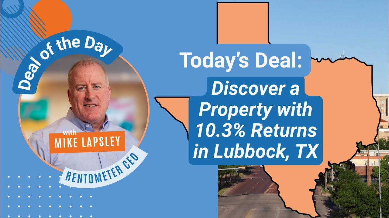 Find High-Yield Rental Deals in Minutes | Lubbock, TX Real Estate Deal Breakdown (10.3% Return)