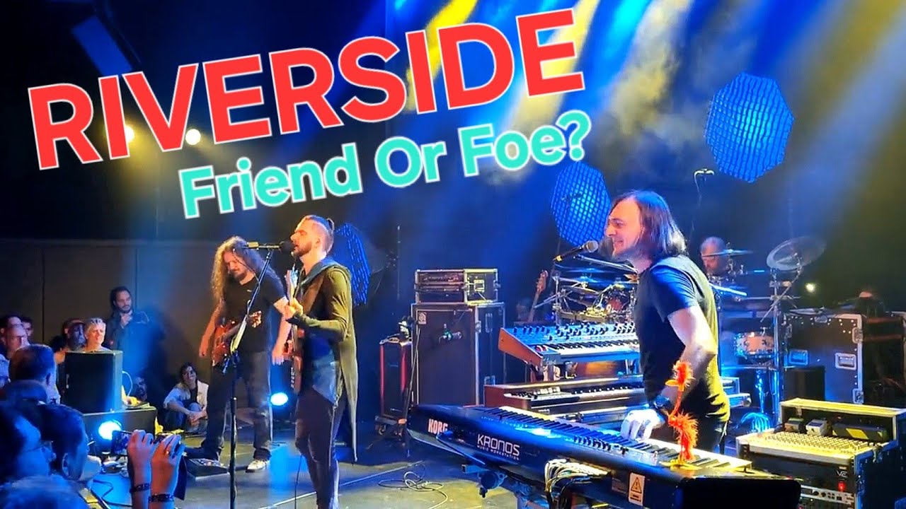 RIVERSIDE : Friend or Foe? - 14/10/2023 (Marché Gare LYON) #riverside #metalangus #livemusic #rock