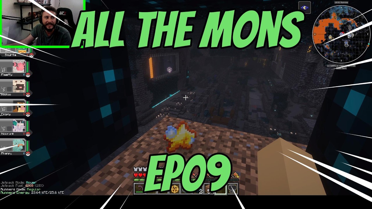 Althemodiun, Netherite infinita and Crashadas! - All the Mons EP09