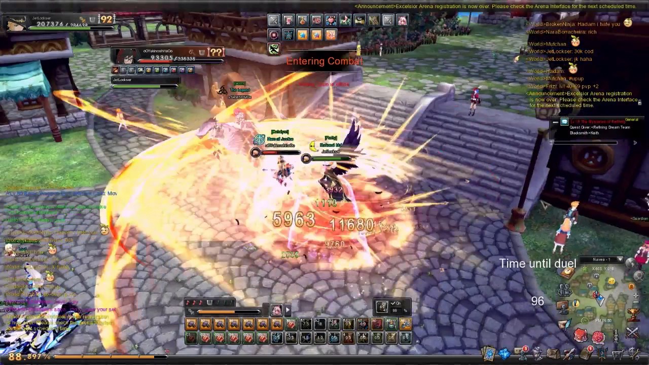 Aura Kingdom - Jet VS Dan ( PVP +30s )