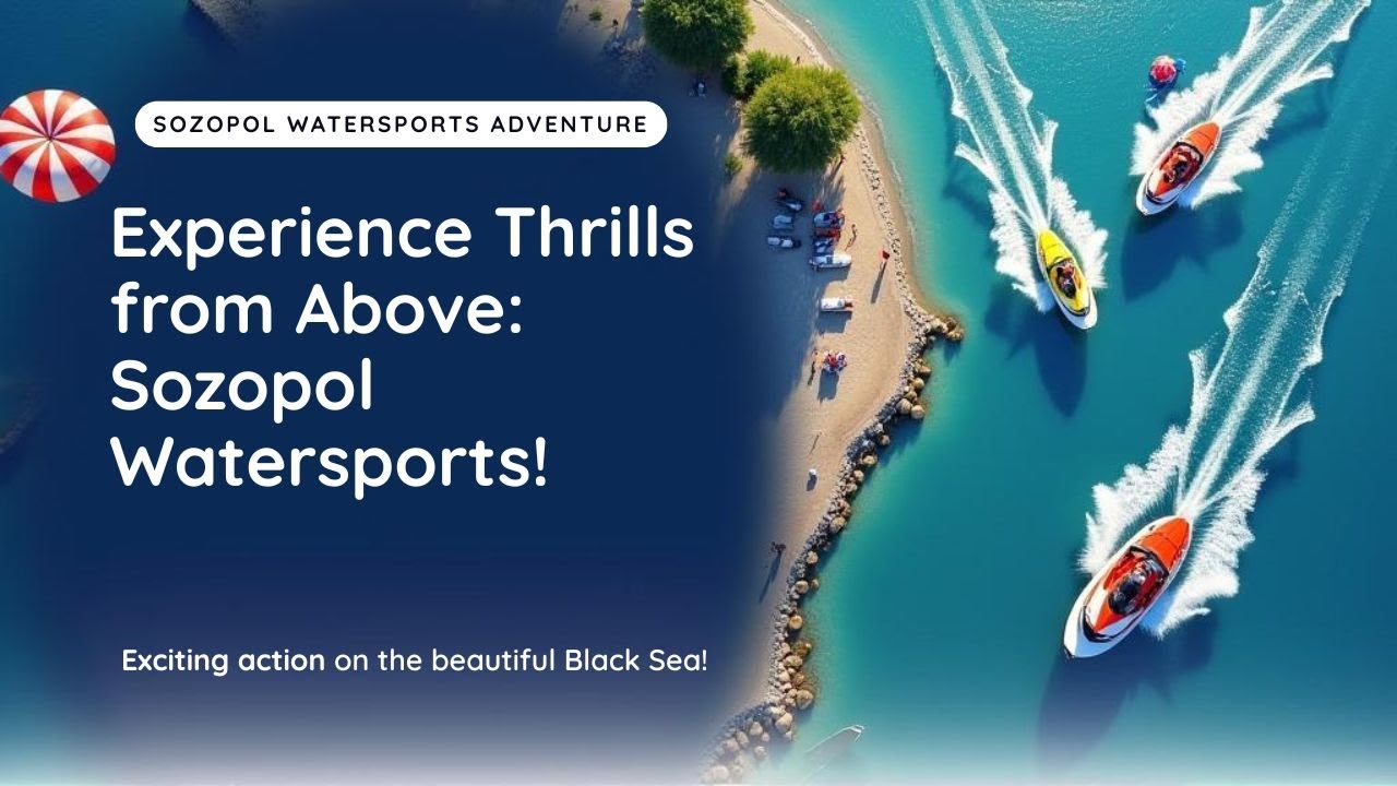Adrenaline Over the Black Sea: Sozopol Watersports from the Sky !