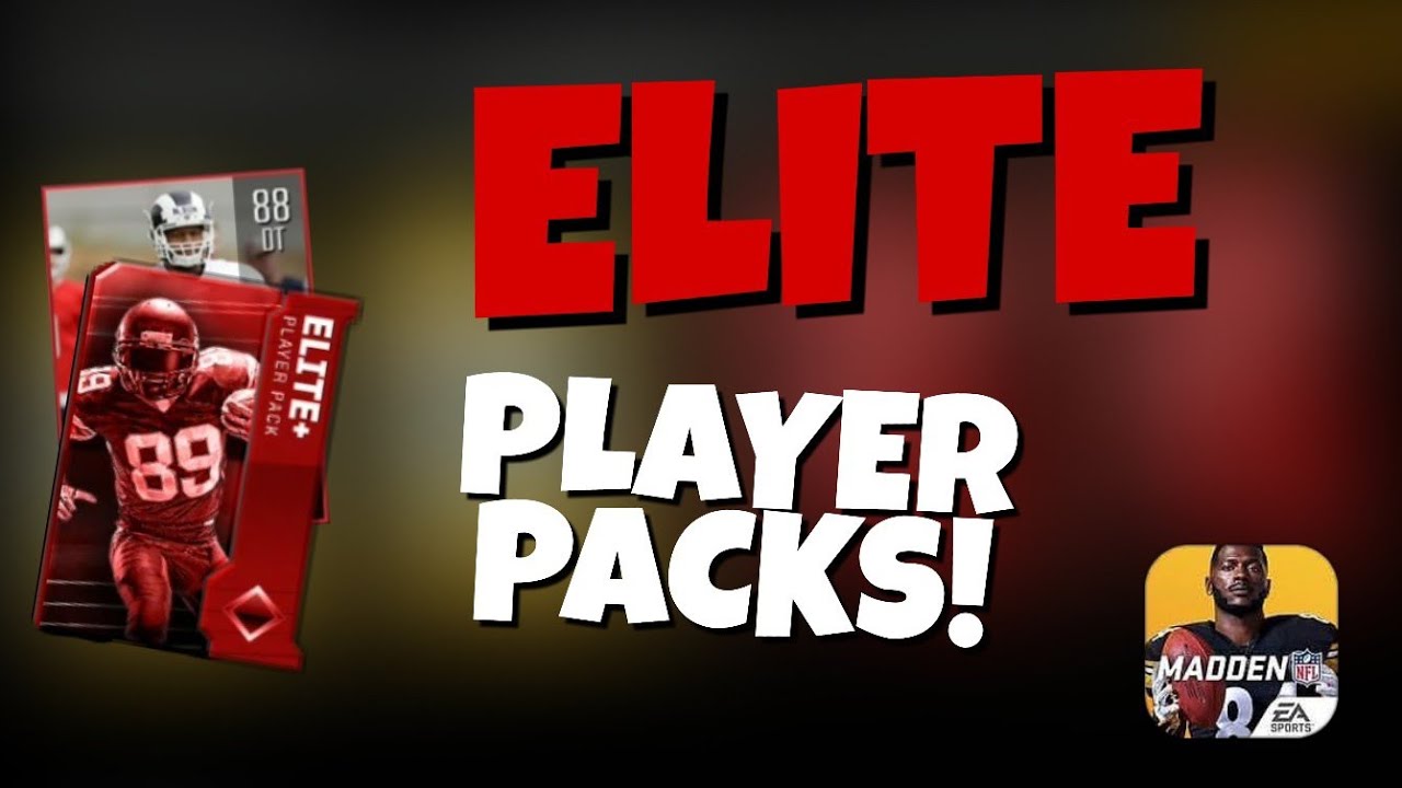 ELITE PLAYER PACKS! HOW TO GET THEM FOR 40K! MADDEN OVERDRIVE!