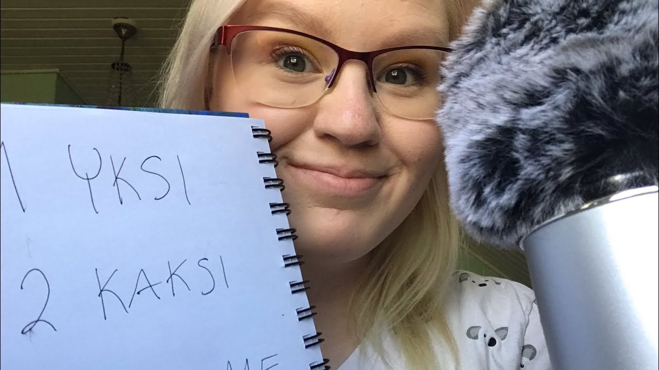 ASMR Ensinando Finlandês em Português