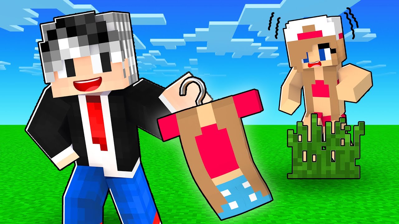 GÜROL KIZLARIN KIYAFETLERİNİ ÇALDI - Minecraft