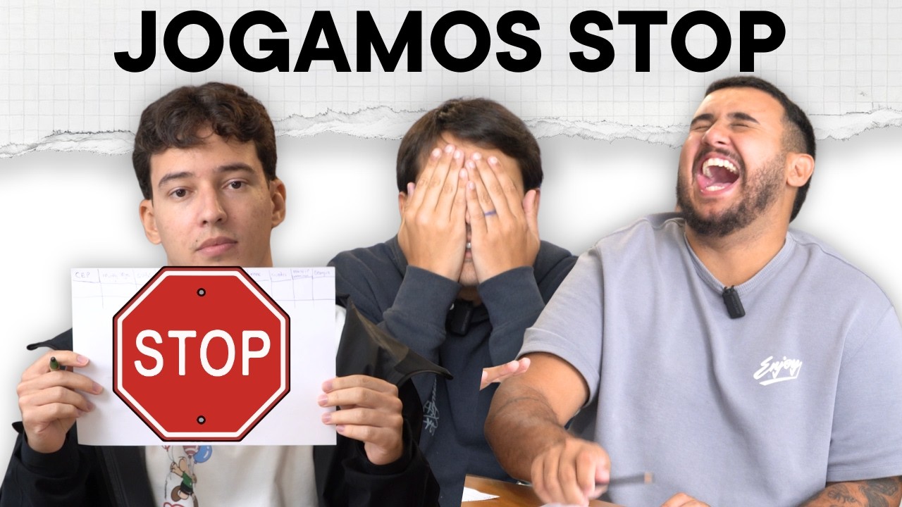 JOGAMOS STOP - DISCUTIMOS SÓ UM POUCO