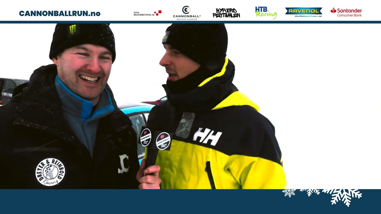 Andreas Bakkerud og Adrian Sellevoll på tykk is
