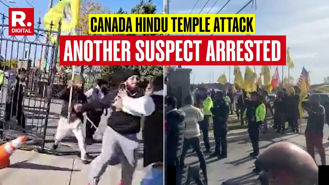 Attack on Hindu Temple in Canada: Another Suspect Arrested in Connection With Violent Altercation