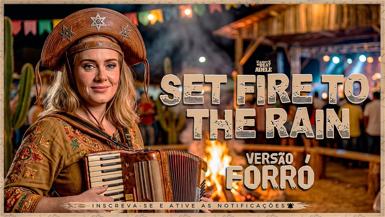 Adele - Set Fire to the Rain - VERS&Atilde;O FORR&Oacute; ( KarnyX no Beat )