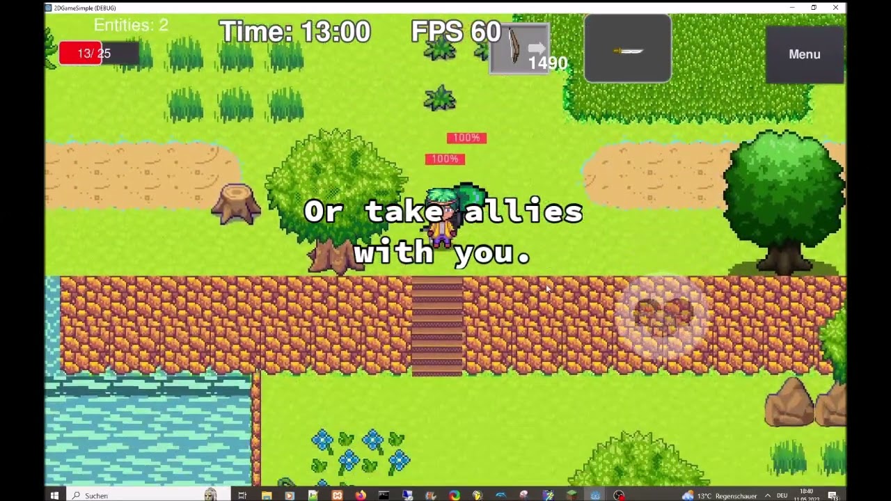 Dungeoncrafter, a retro rpg game about collecting materials and crafting your own equipment.