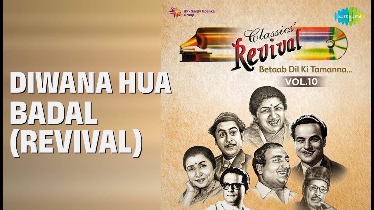 Diwana Hua Badal (Revival) | Revival Vol.10 Betaab Dil Ki Tamanna | Asha Bhosle