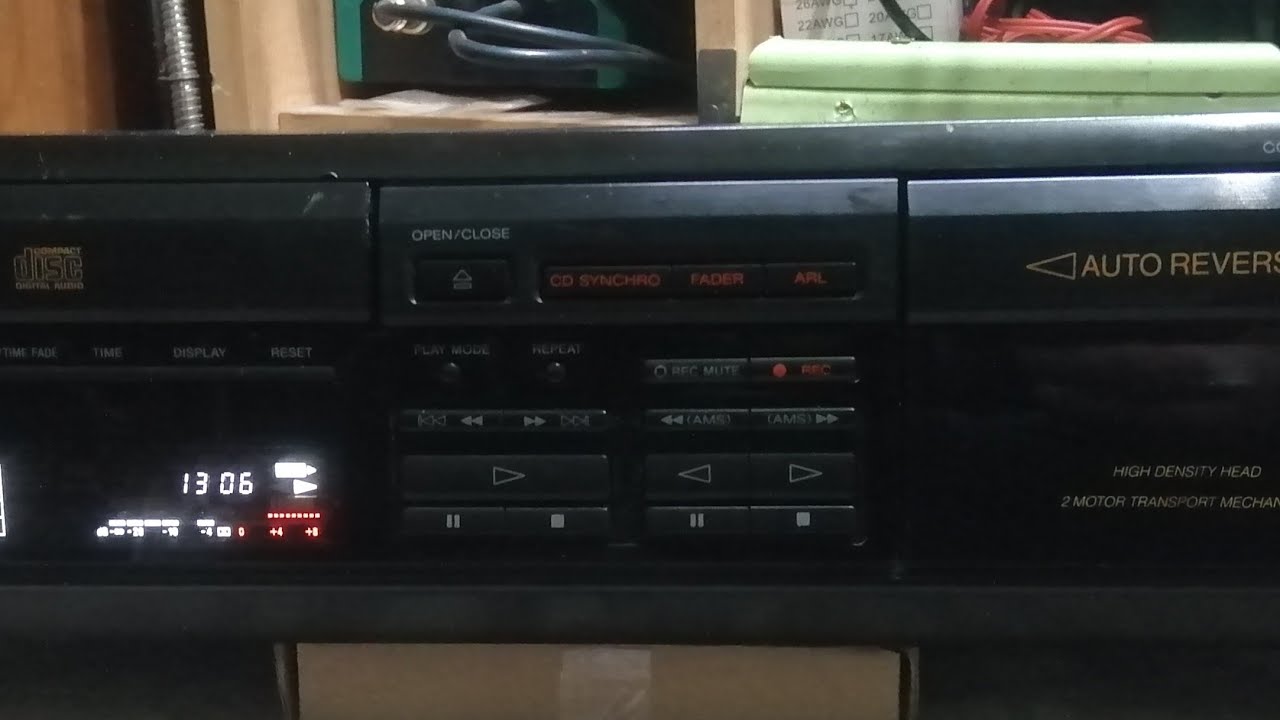 Sony TXD-RE210 (после ремонта)