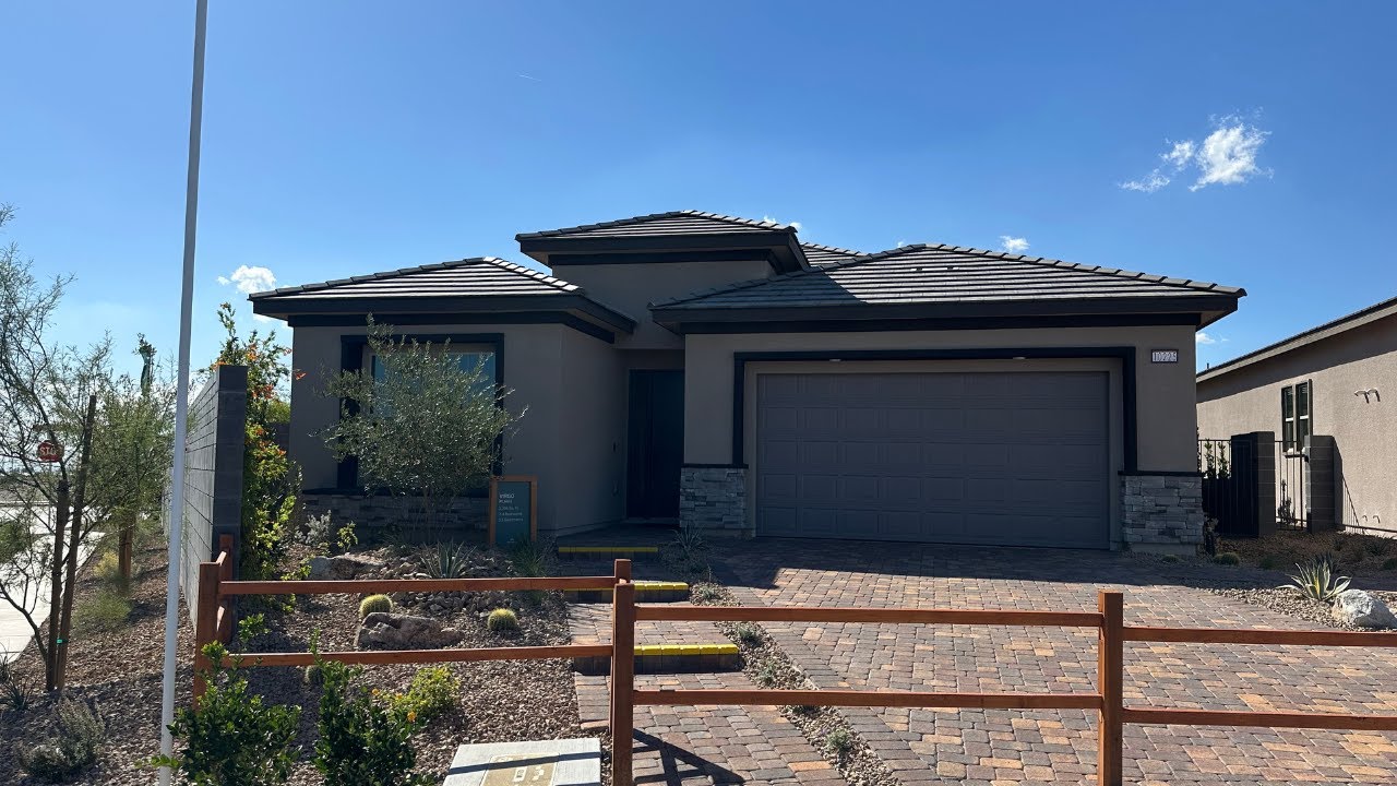 New Single Story Home For Sale Northwest Las Vegas, Capella at Sunstone by Woodside, Virgo- $607k +