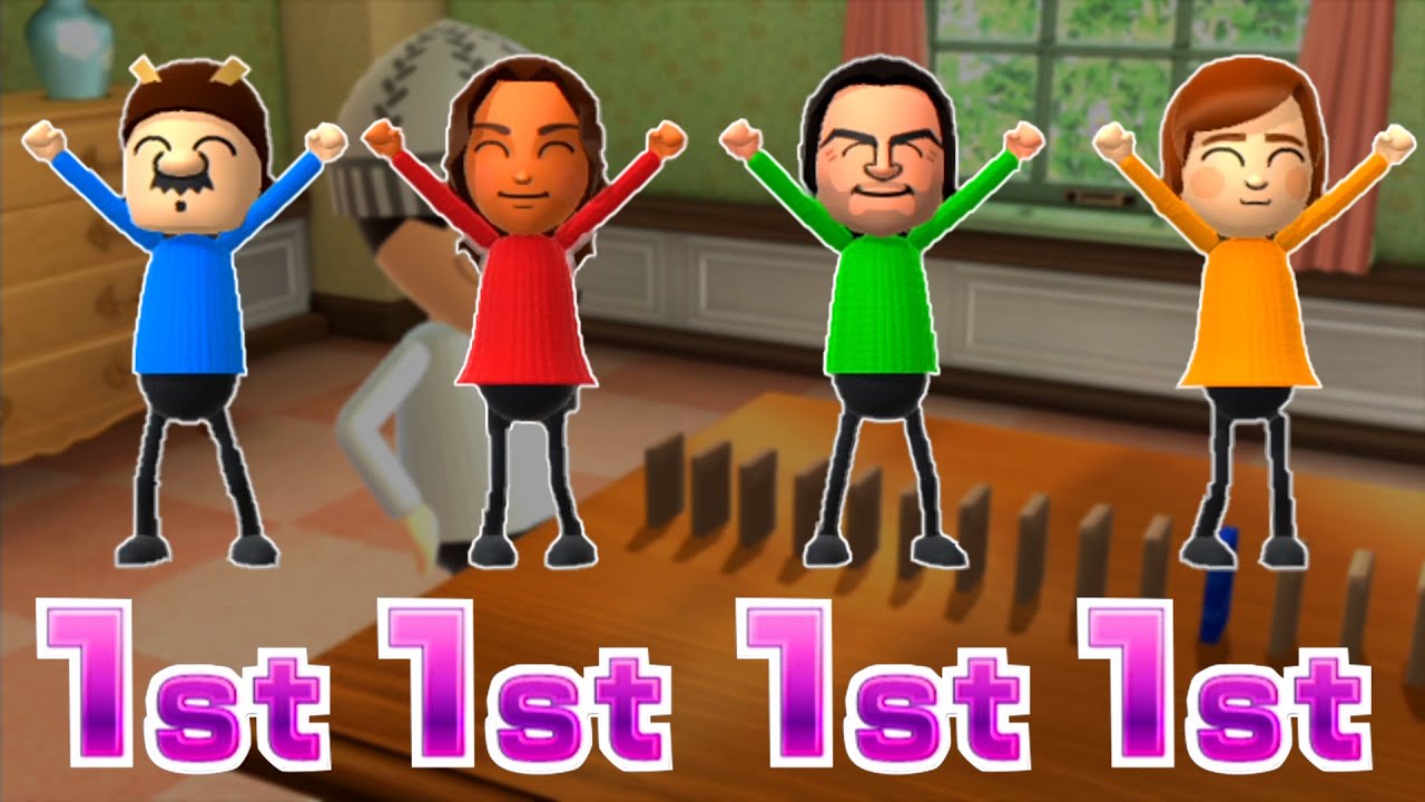 Wii Party U Minigames Collection - Bee Mario Vs Narae Vs John Vs Susie (Master Difficulty)