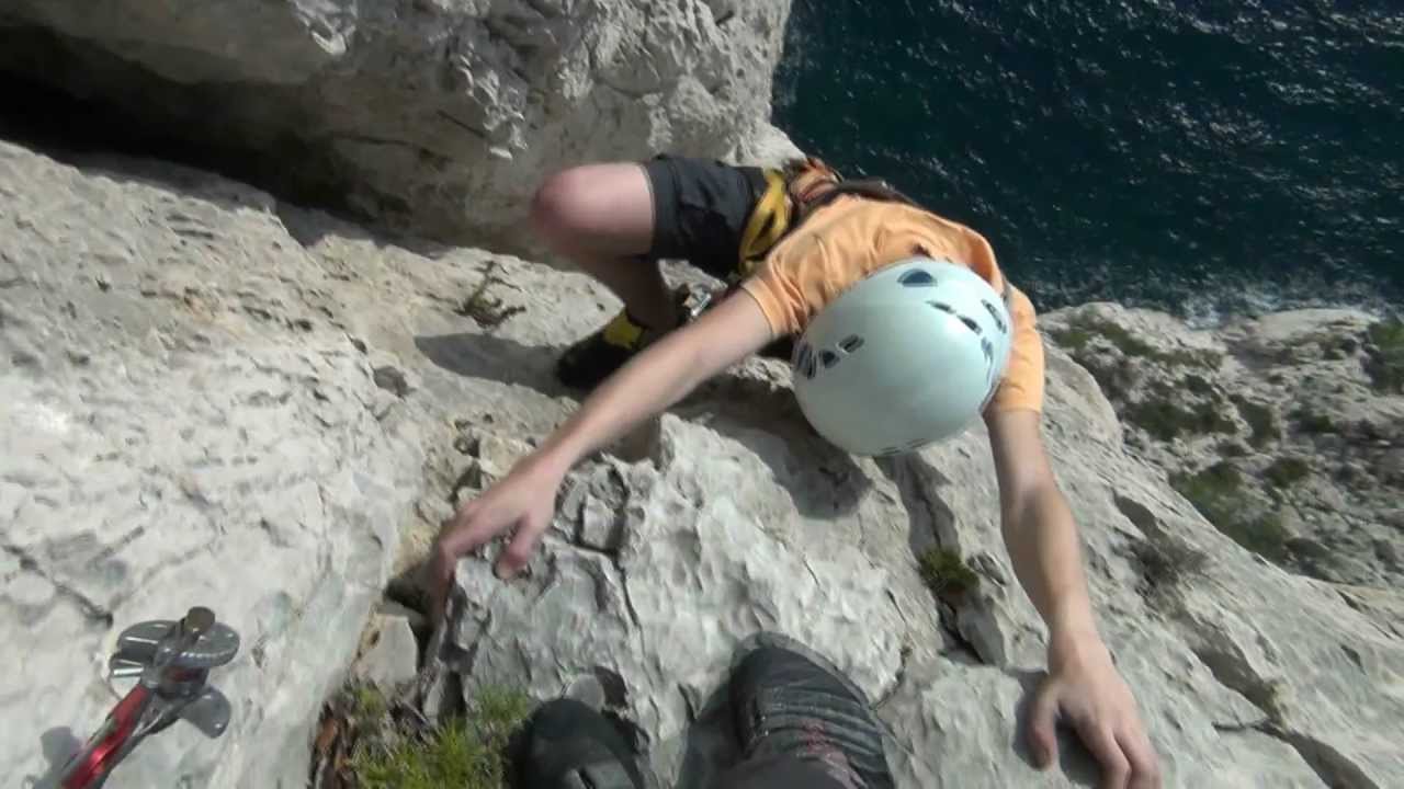 calanques: les futurs croulants