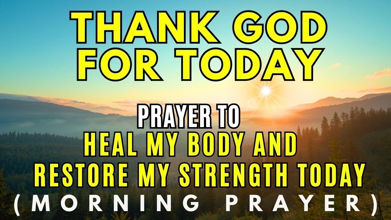 A Powerful Prayer for Recovery | Receive God’s Healing Touch This Morning | Pray This for Divine