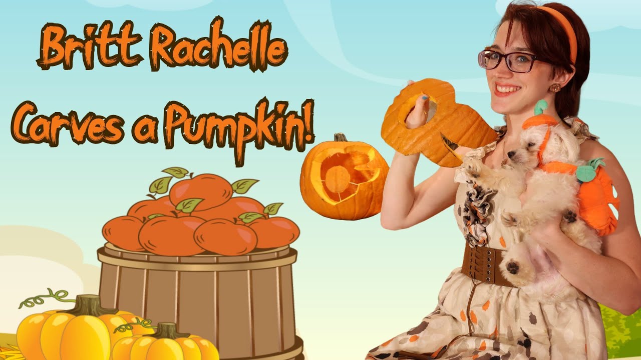 Britt Carves a Pumpkin!