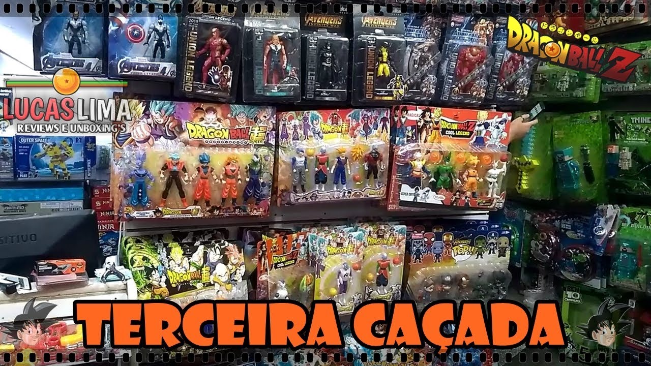 Caçando Coisas do Dragon Ball #3 - Action Figures, Bonecos, Várias Coleções