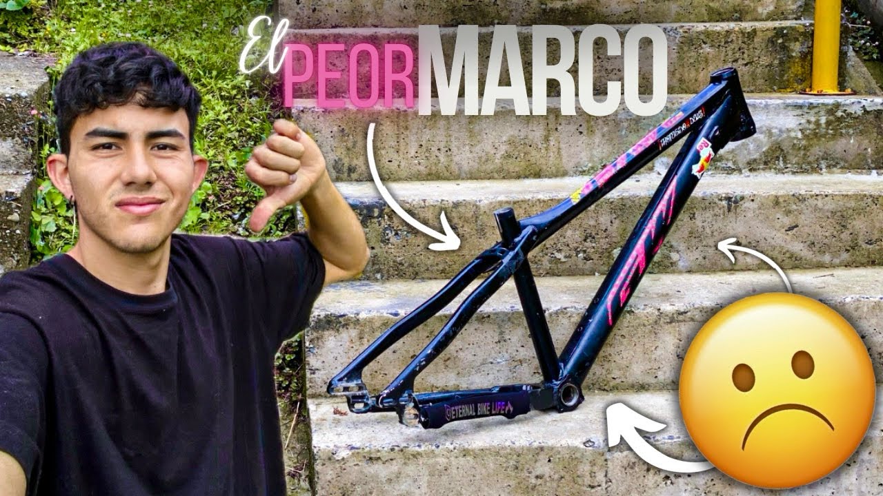 ESTA BICICLETA ME CAUSÓ DOLOR DE CABEZA🤕Y EL MARCO ESTA MUY MAL!! | Pineda
