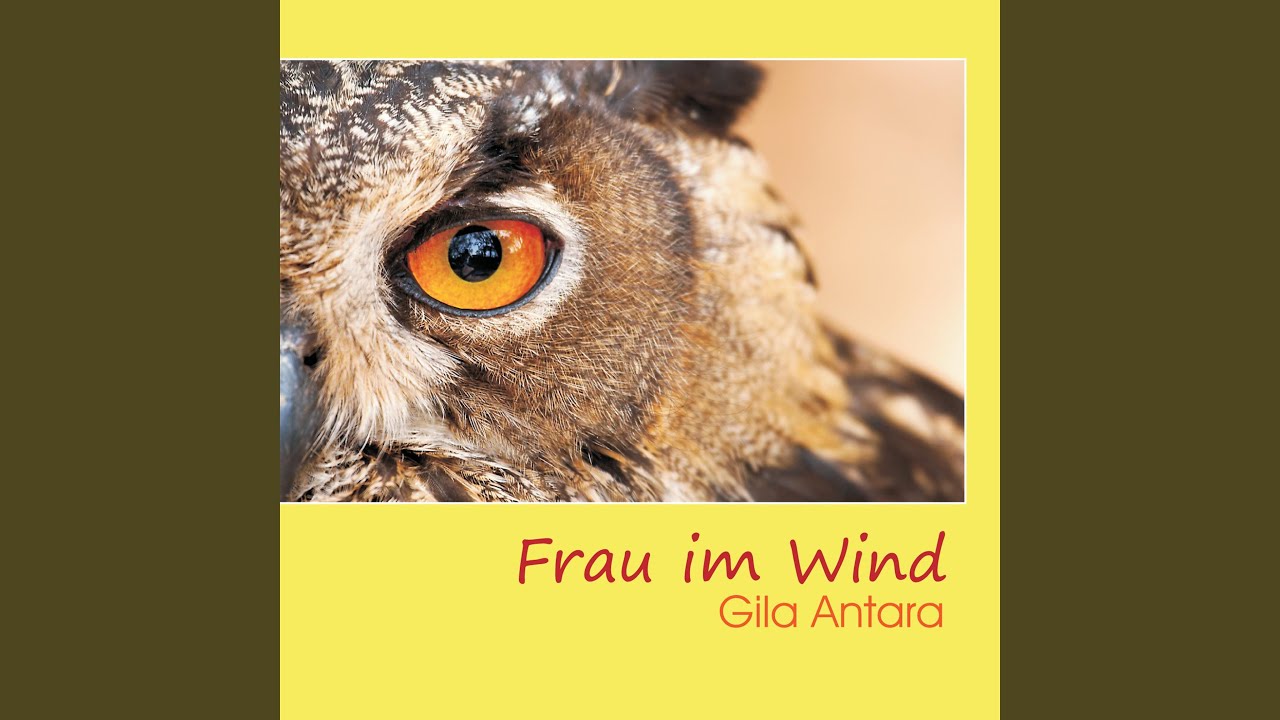 Frau im Wind