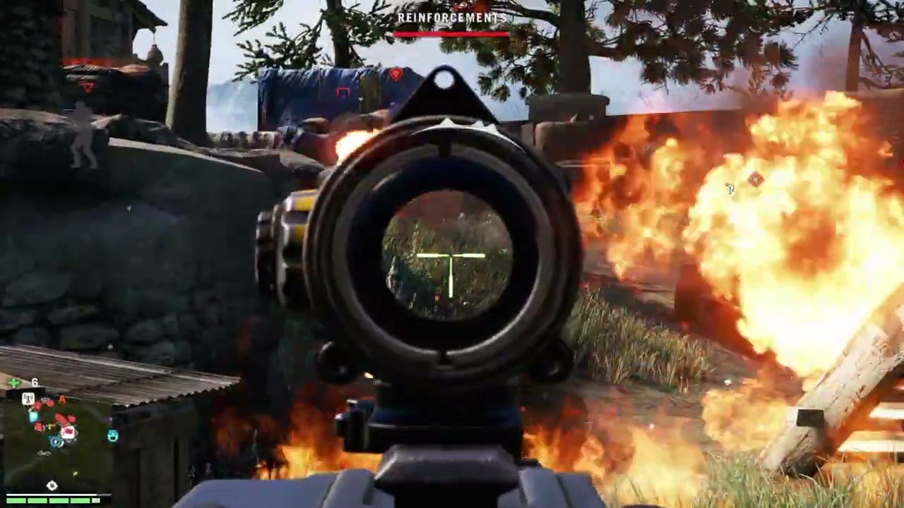 Far Cry® 4 Ajay ghale on full rush mode