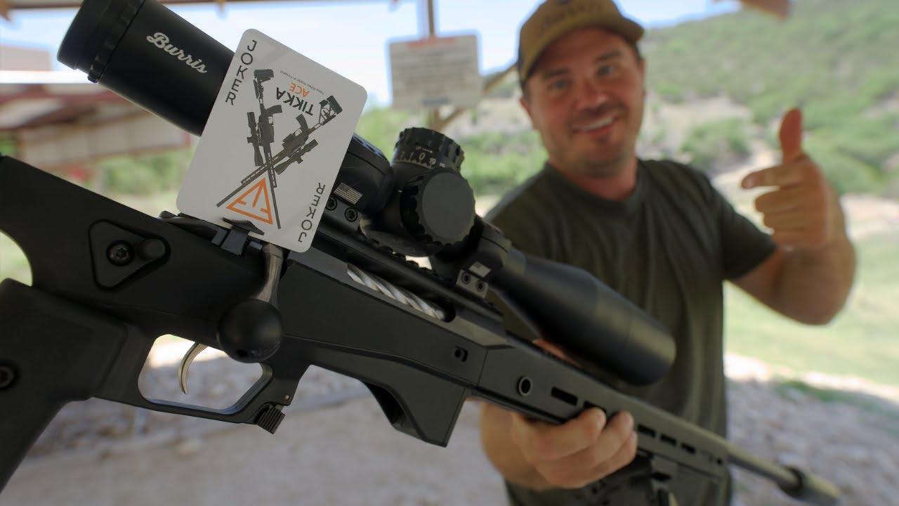 Tikka's New Rifle Is Near Perfection: Tikka T3x ACE Game and Target Review