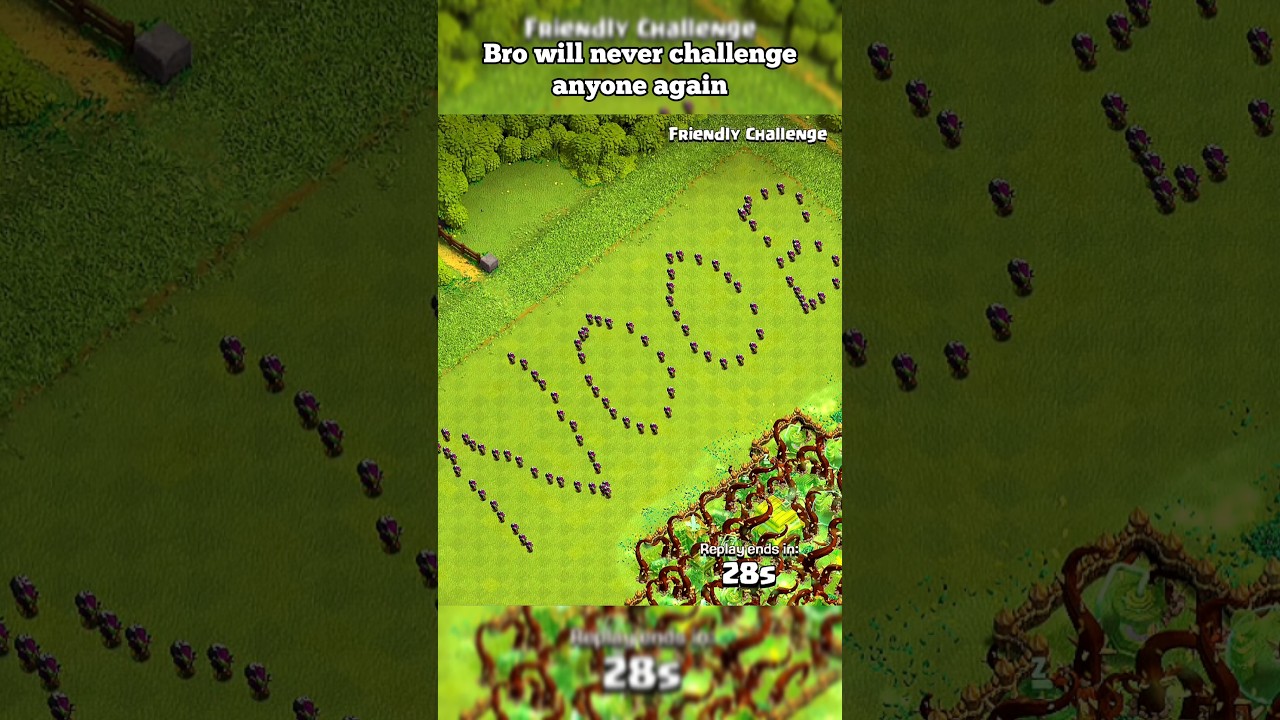 Bro is a nightmare for newbies ☠️ ll Clash of clans ll #shorts #clashofclans #coc