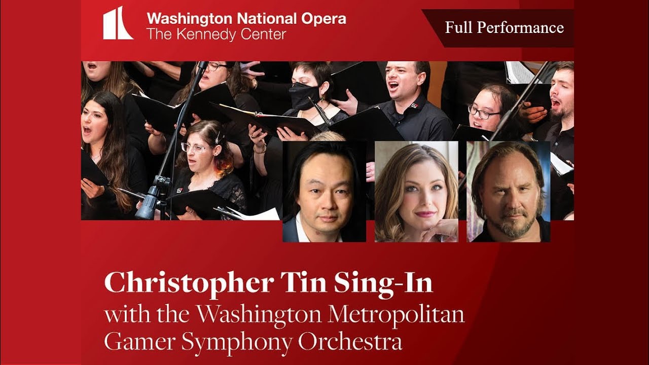Christopher Tin Sing-In w/ Washington Metropolitan Gamer Symphony Orchestra [Civilization/Turandot]