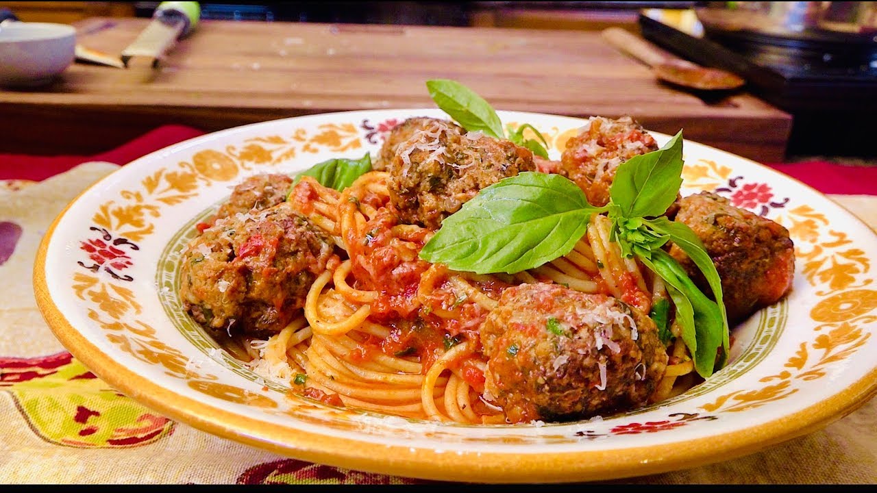 Spaghetti & Meatballs | Christine Cushing