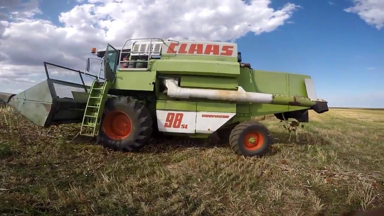 Recoltat/Moisson Floarea Soarelui/Tournesol - 2017[GoPro]