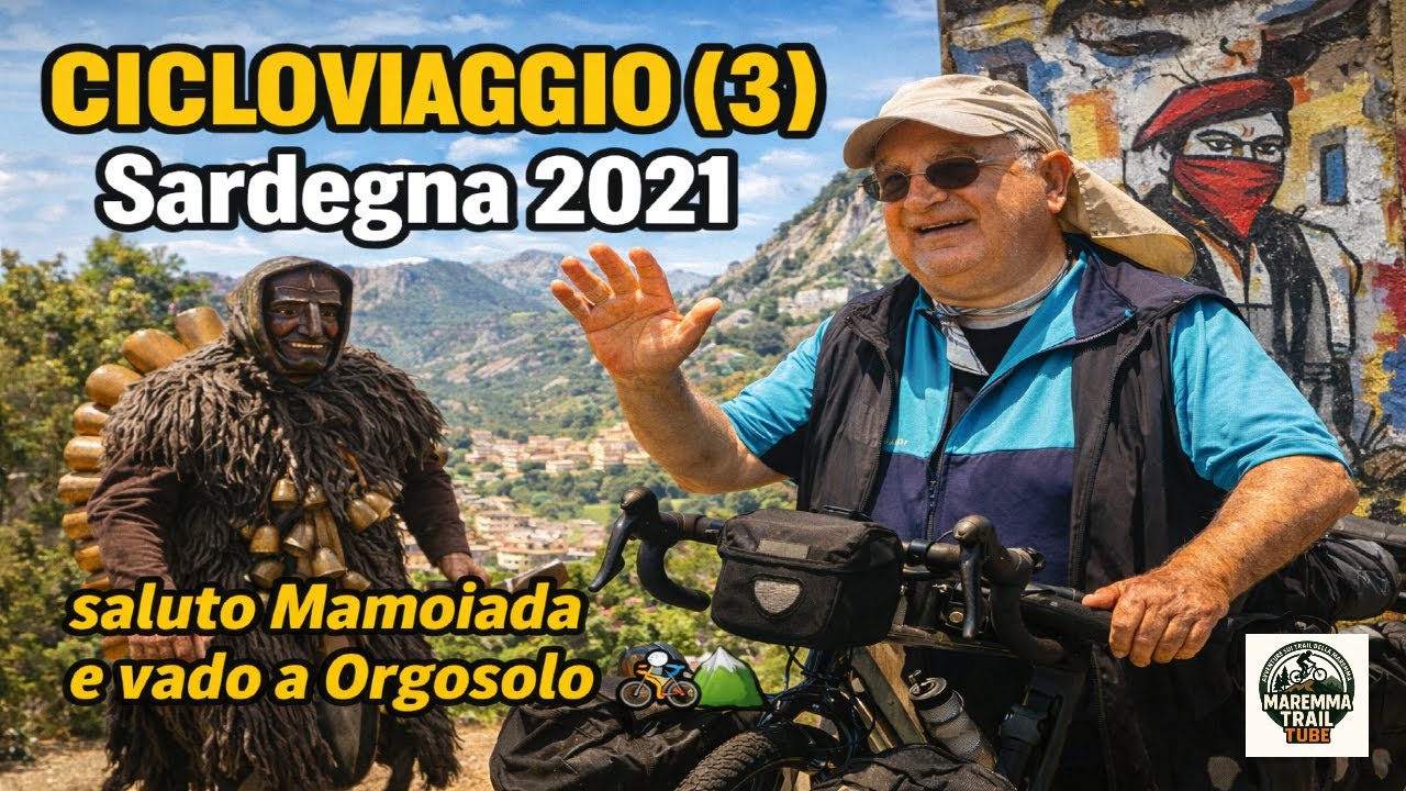 Cicloviaggio (3) – Sardegna 2021: saluto Mamoiada e vado a Orgosolo 🚴‍♂️⛰️