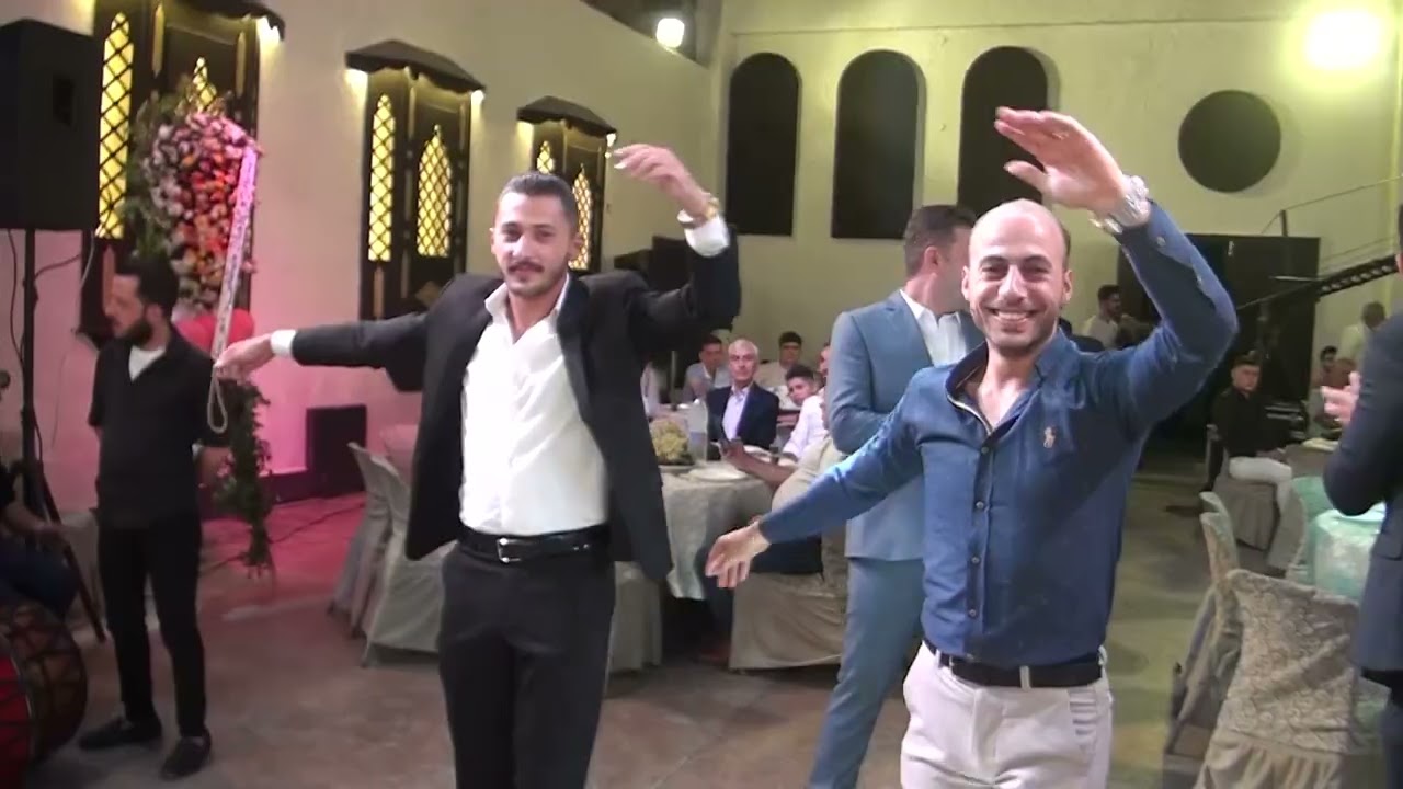 حفل زفاف العريس المحامي أحمد مجاهد كابي ج (2) اخراج ياسين نعمه 0944440502