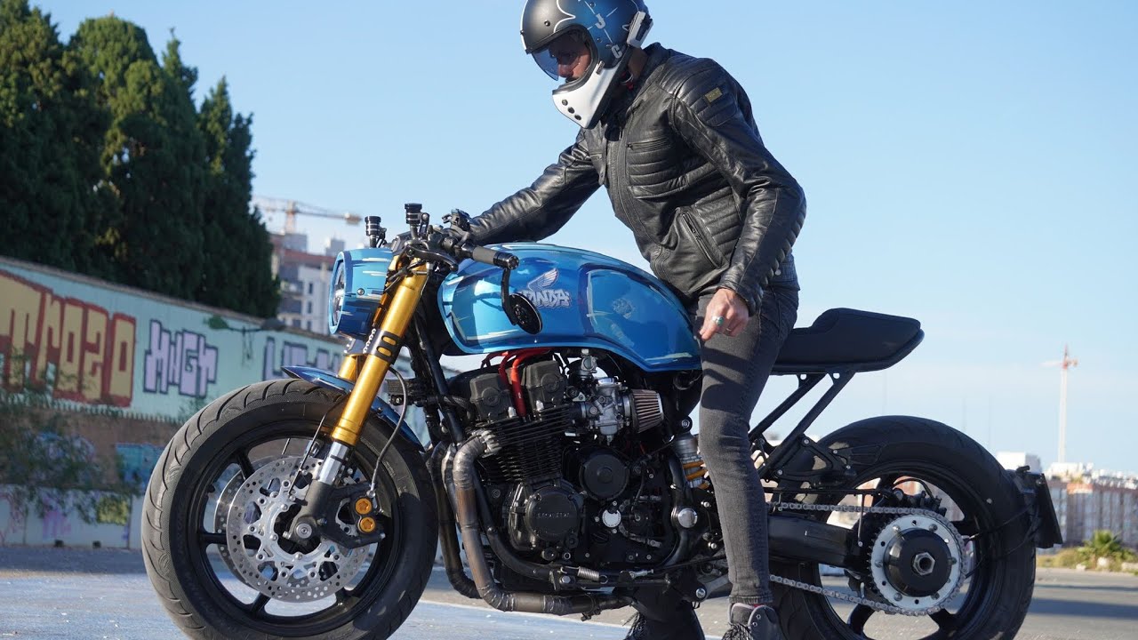 🔥 Honda CBX750 Café Racer CARTOON – 1 Año de Trabajo Tornillo a Tornillo 🔥