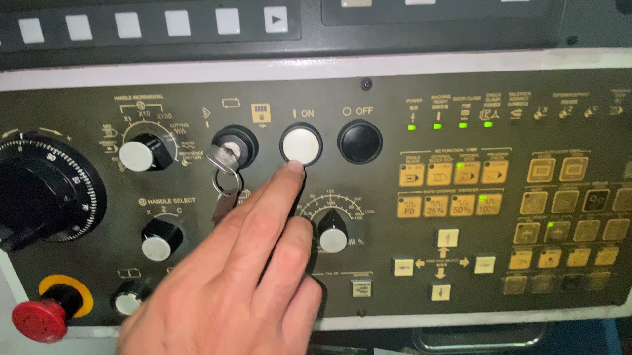 Takisawa Fanuc Torna Kontrol Paneli