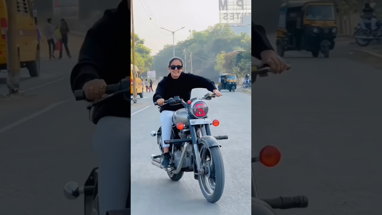 Ninja H2R vs Royal Enfield Bullet &ndash; Who Rules the Road? 🔥 #ninjah2r​ #bullet35​